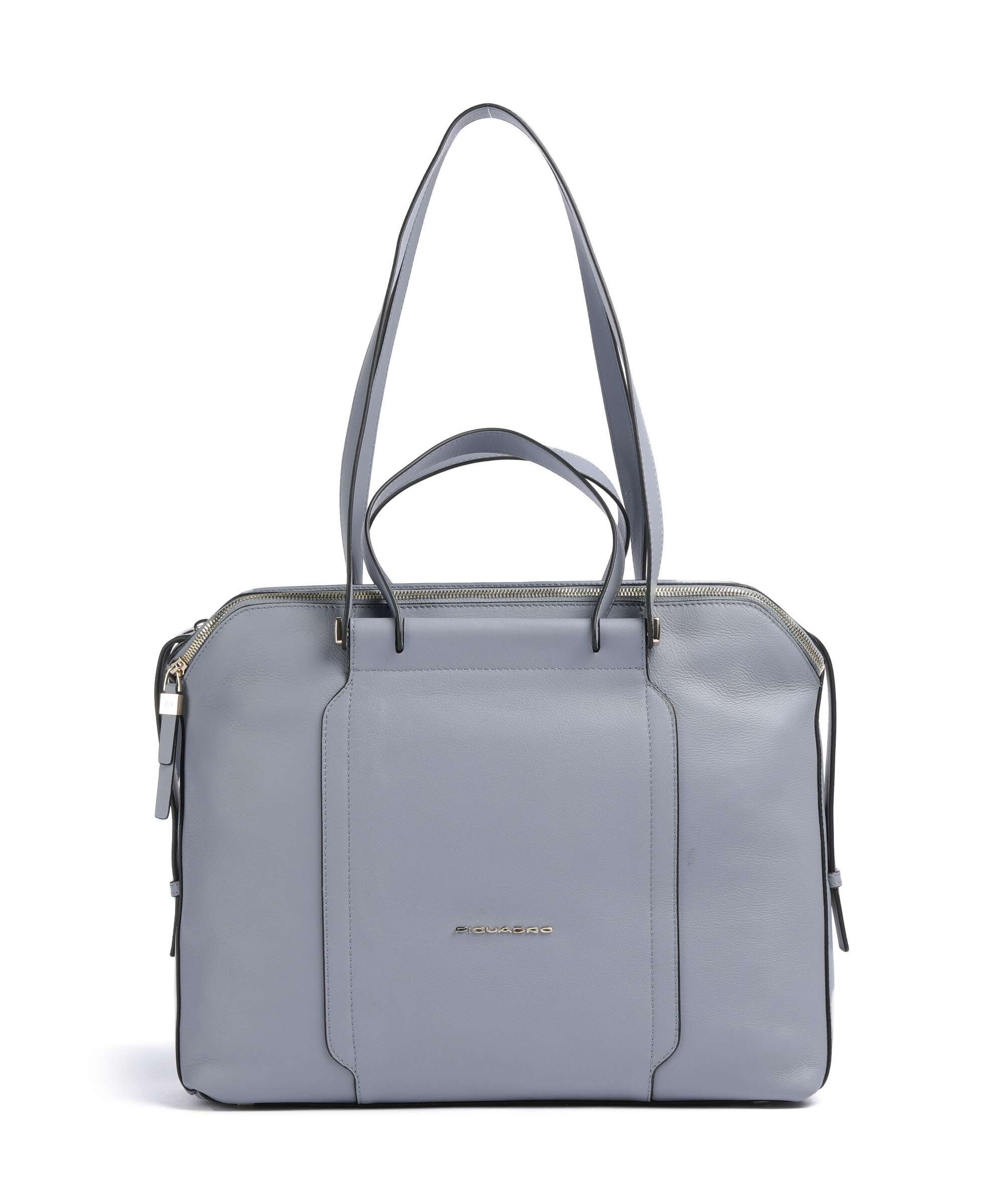 Piquadro W92T Tote bag light blue