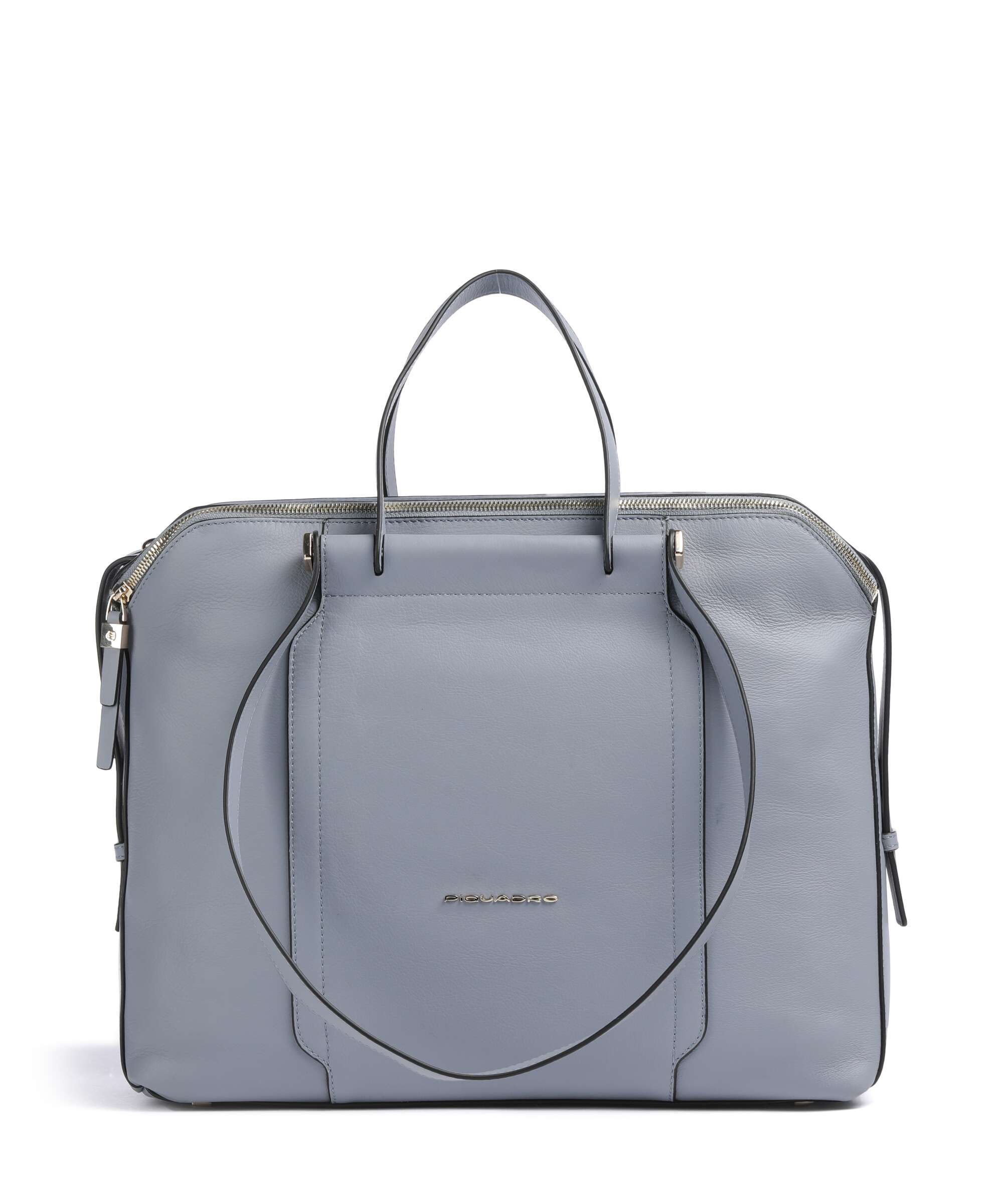Piquadro W92T Tote bag light blue