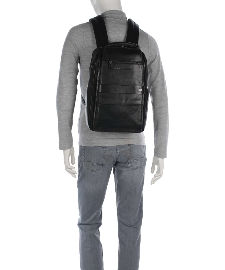 Piquadro Solm Travel backpack black