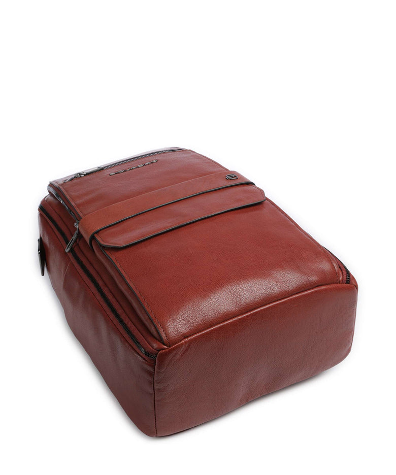 Piquadro Solm Travel backpack cuoio