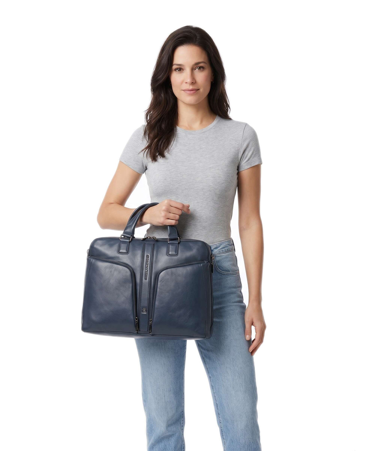 Piquadro Victor Briefcase blue