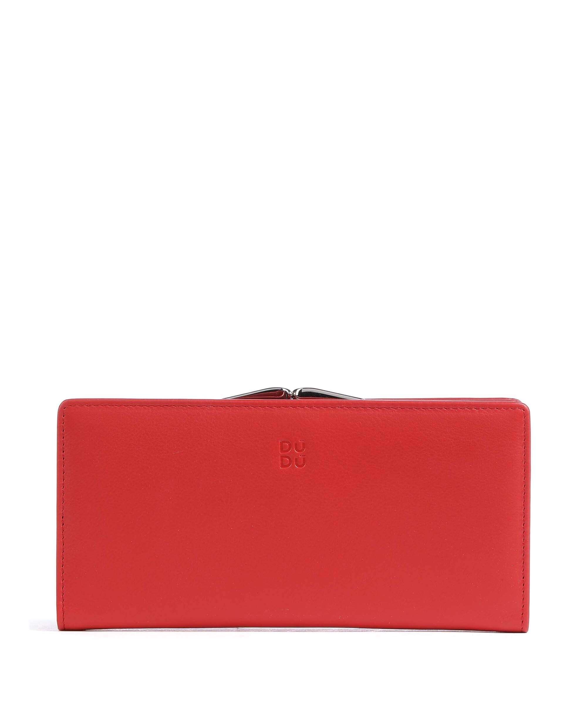 DuDu Bags Chiloè RFID Wallet flame red