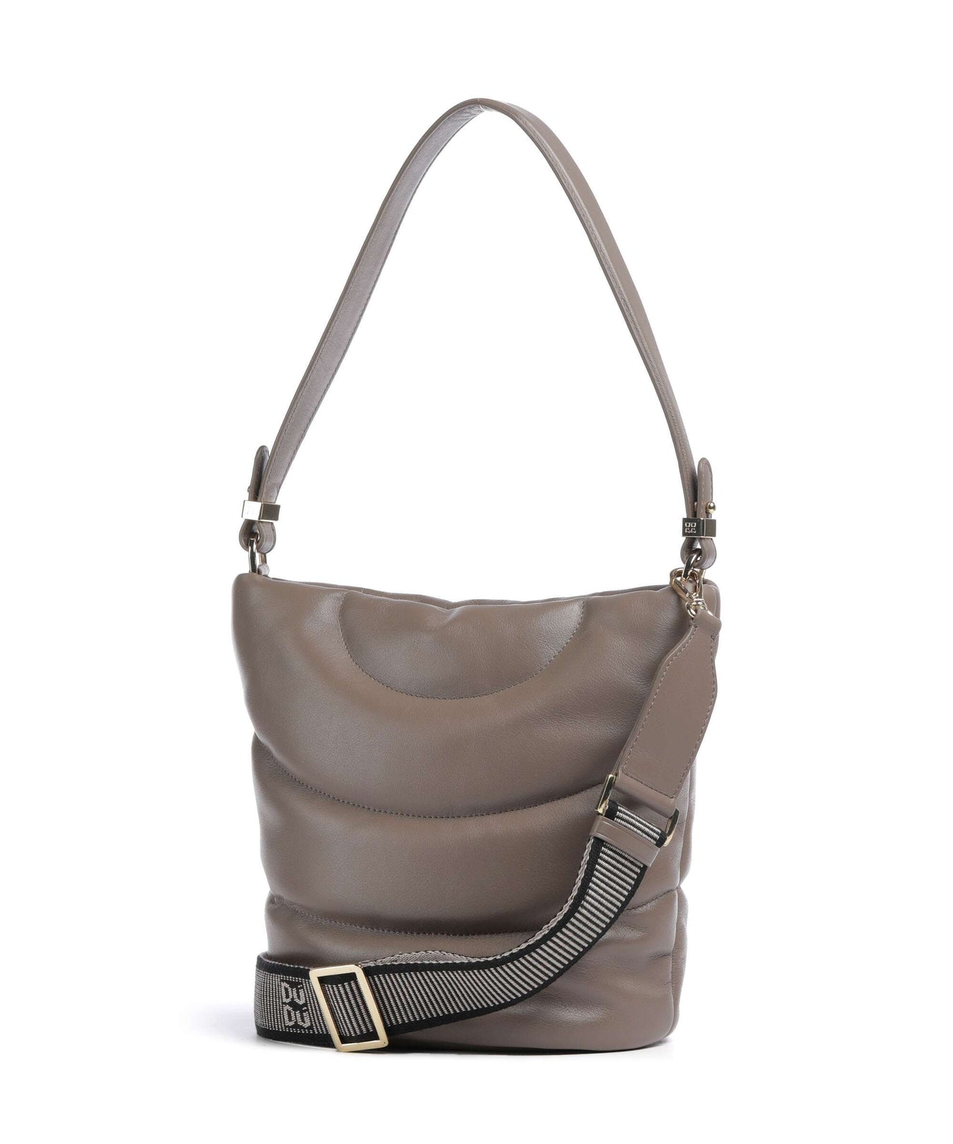 DuDu Bags Barbara M. Bucket bag taupe