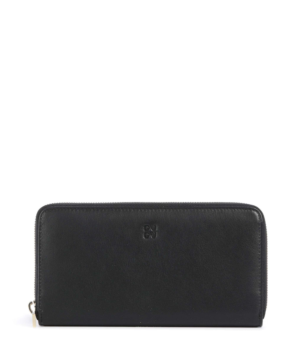 DuDu Bags Mauritius Wallet black pop