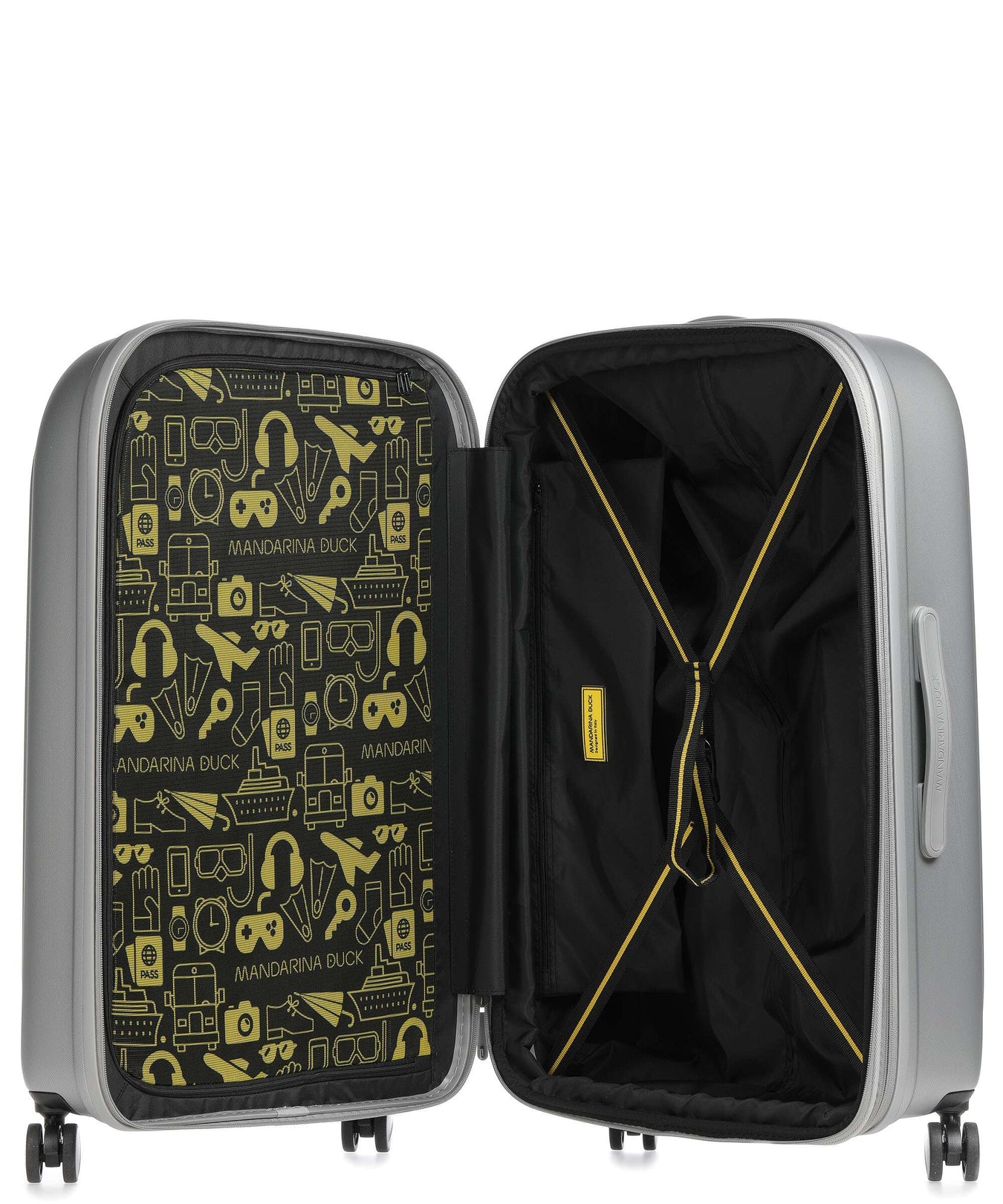 Mandarina Duck Logoduck+ Spinner (4 wheels) silver