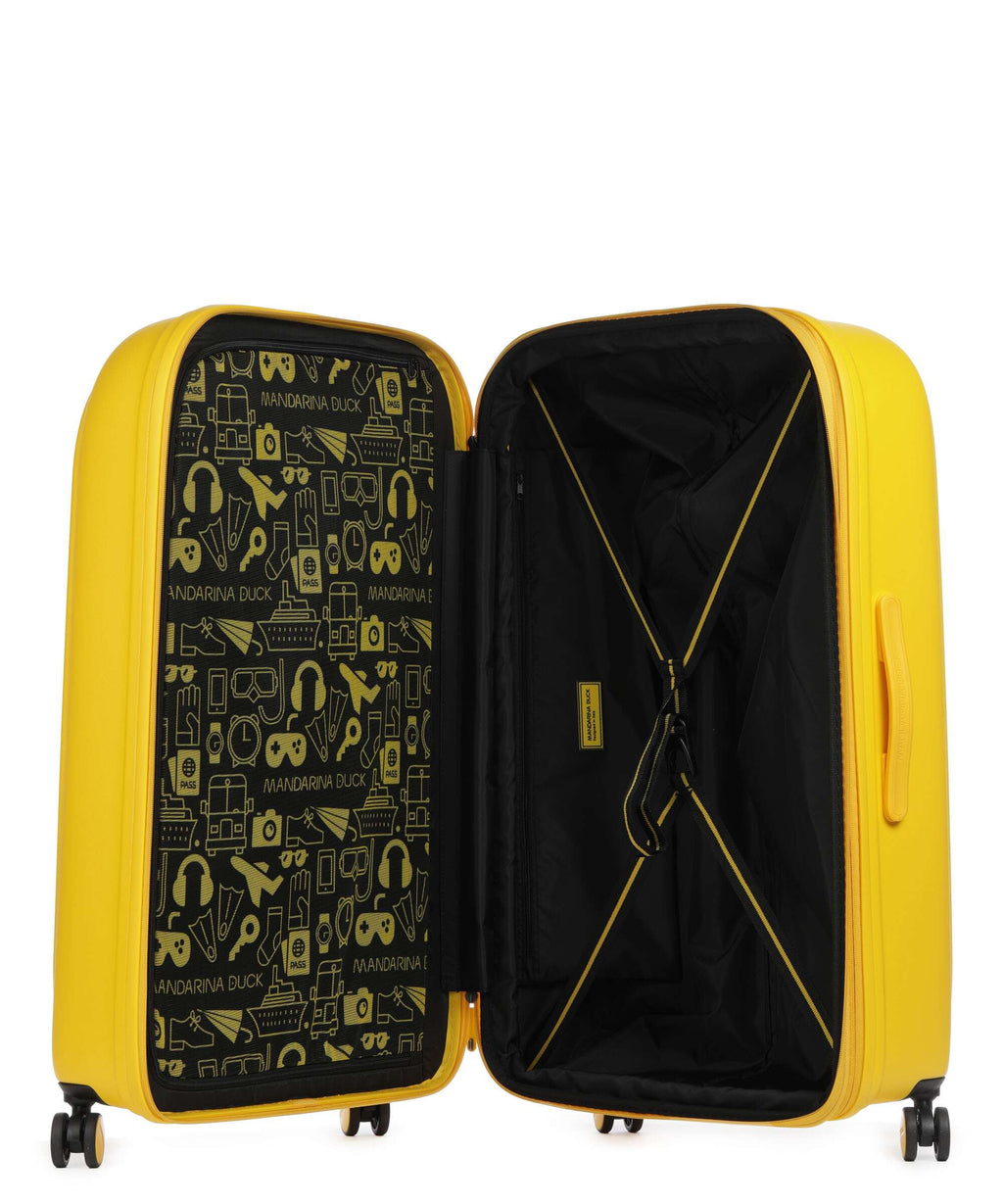 Mandarina Duck Logoduck+ Spinner (4 wheels) duck yellow