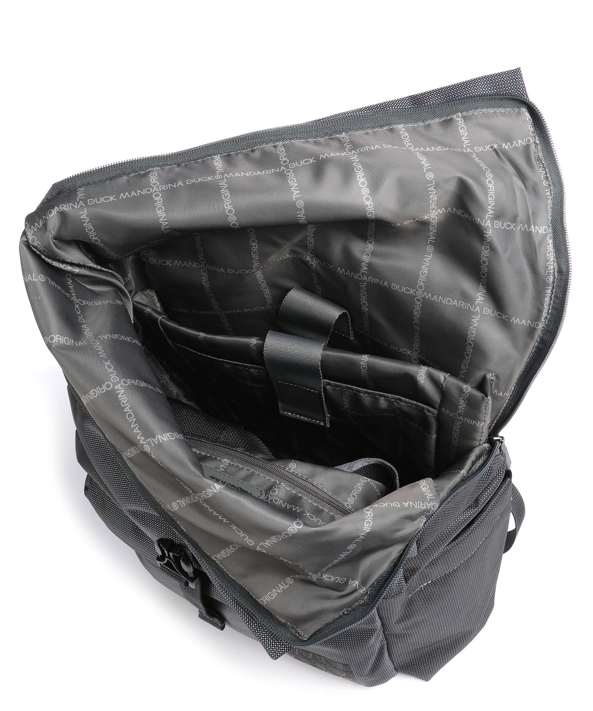 Mandarina Duck District Rolltop backpack steel