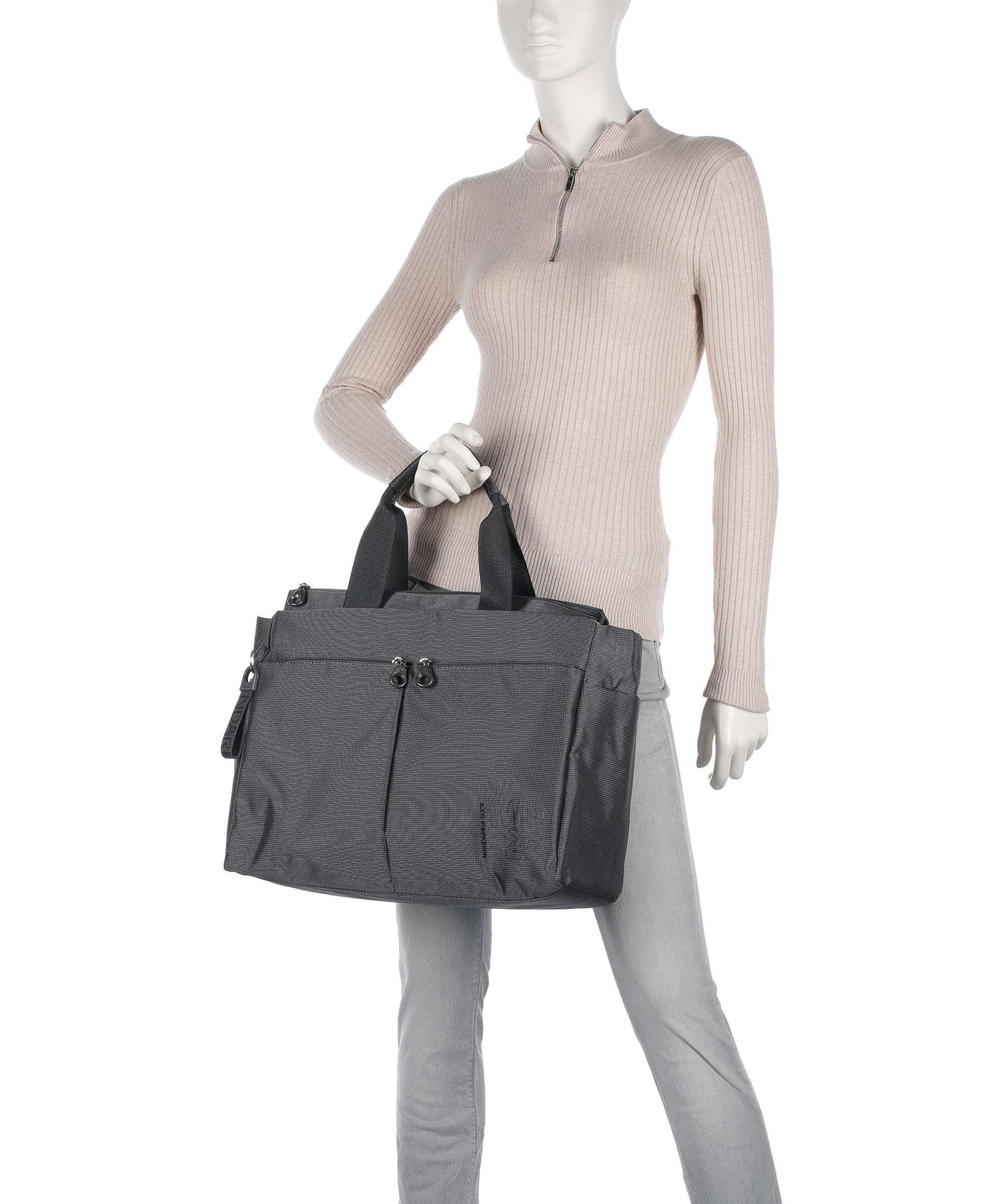 Mandarina Duck MD20 Handbag steel