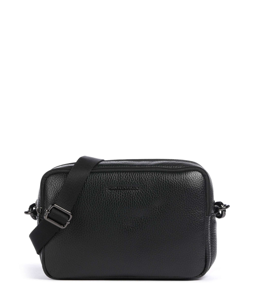 Mandarina Duck Mellow Leather Crossbody bag nero