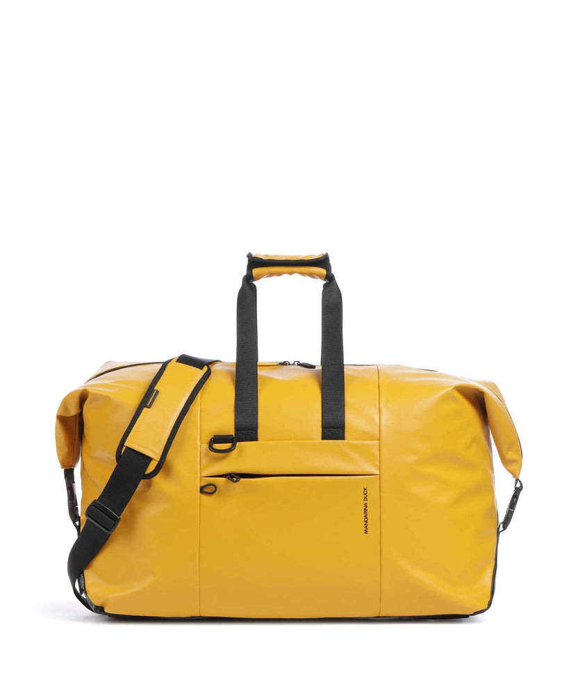 Mandarina Duck Eco Coated Weekend bag duck yellow