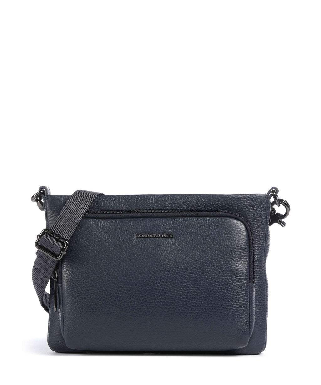 Mandarina Duck Mellow Leather Crossbody bag dress blue