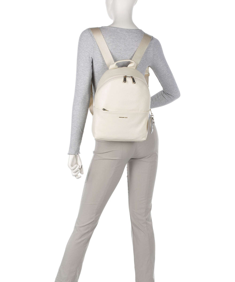 Mandarina Duck Mellow Leather Backpack almond