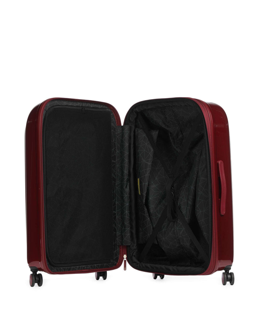 Mandarina Duck Logoduck+ Metal Spinner (4 wheels) red metal