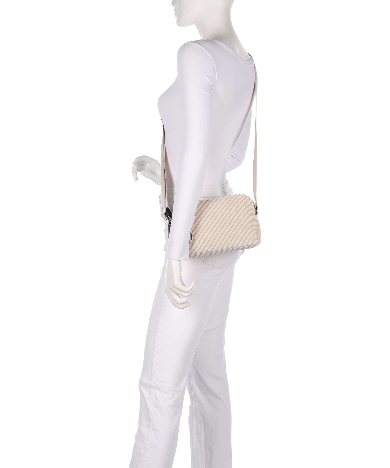 Mandarina Duck Hunter Velvet Crossbody bag cashmere