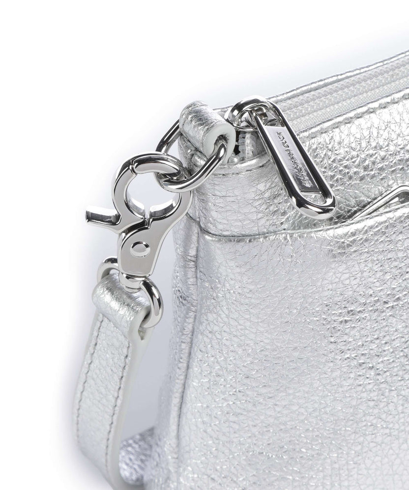Mandarina Duck Mellow Metal Crossbody bag silver