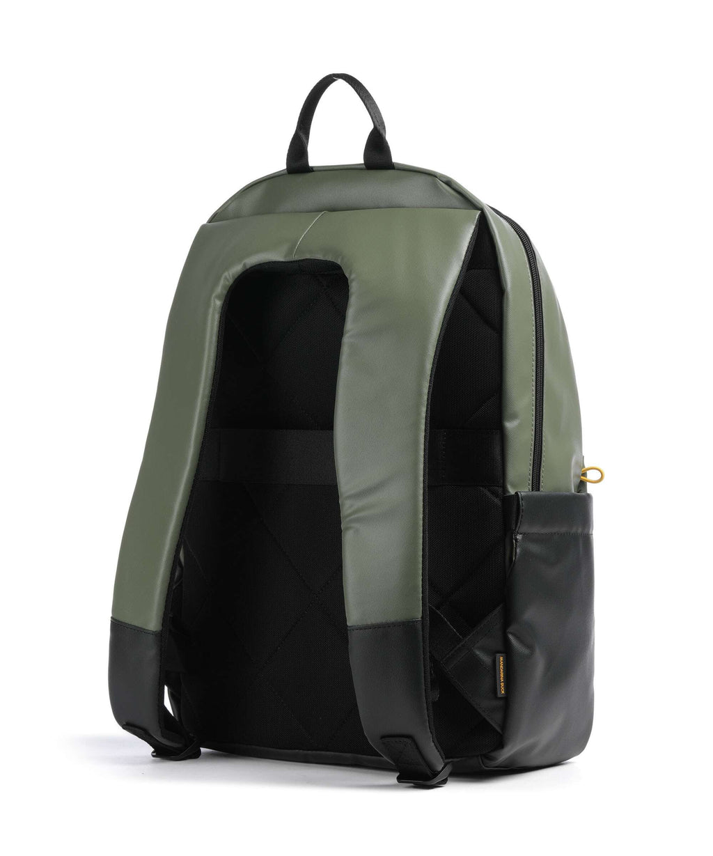 Mandarina Duck Eco Coated Laptop backpack pine green