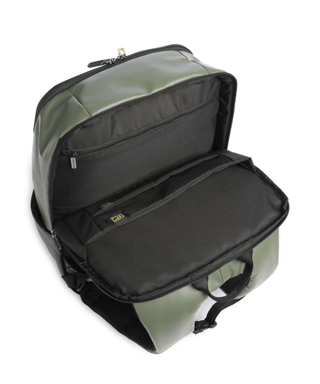 Mandarina Duck Eco Coated Backpack pine green