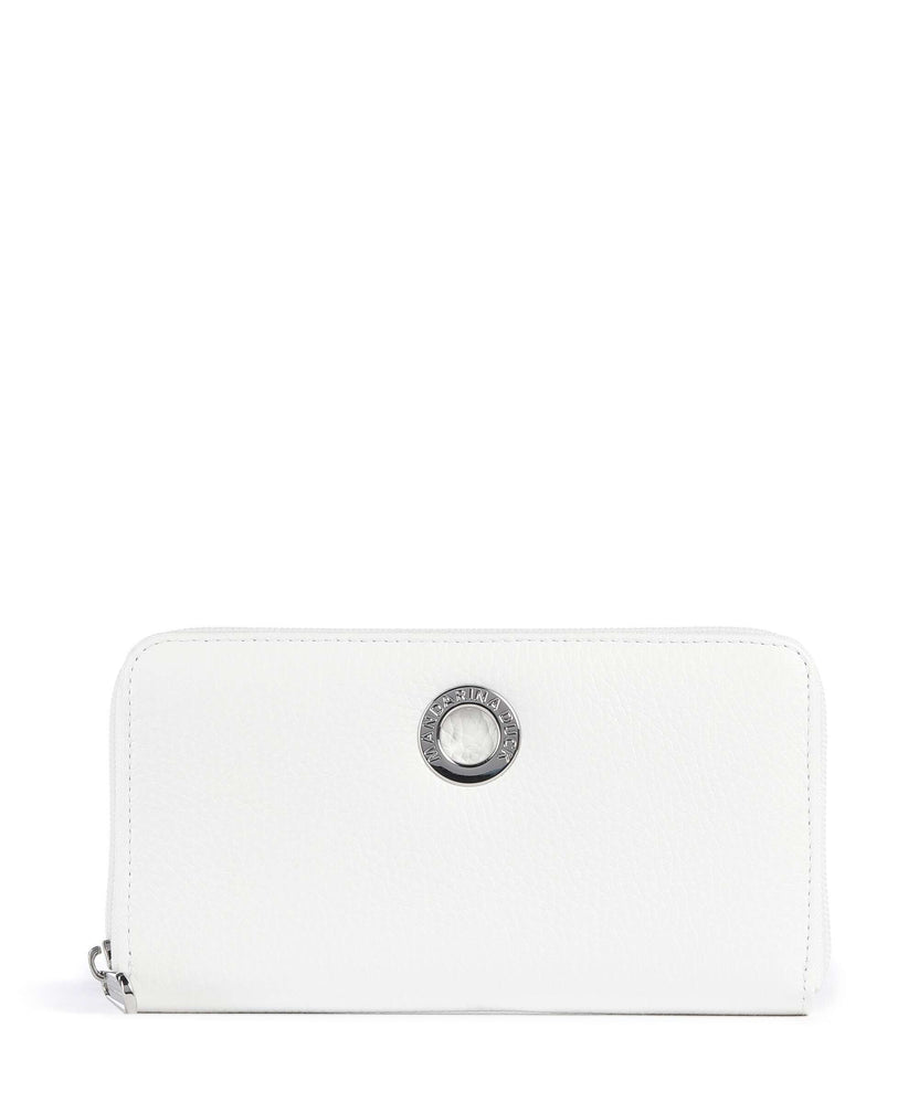 Mandarina Duck Mellow Leather Wallet blanc