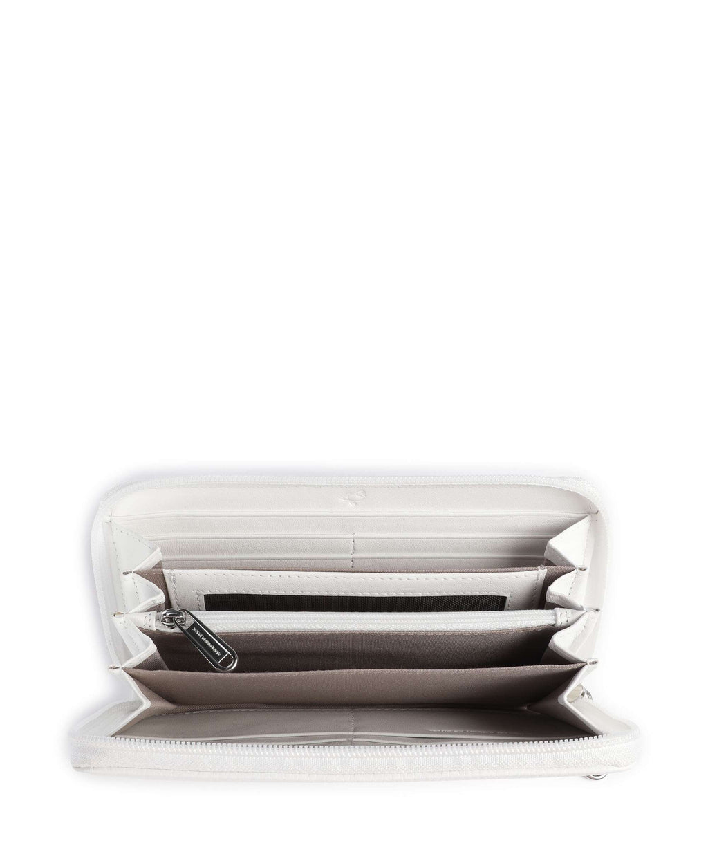 Mandarina Duck Mellow Leather Wallet blanc