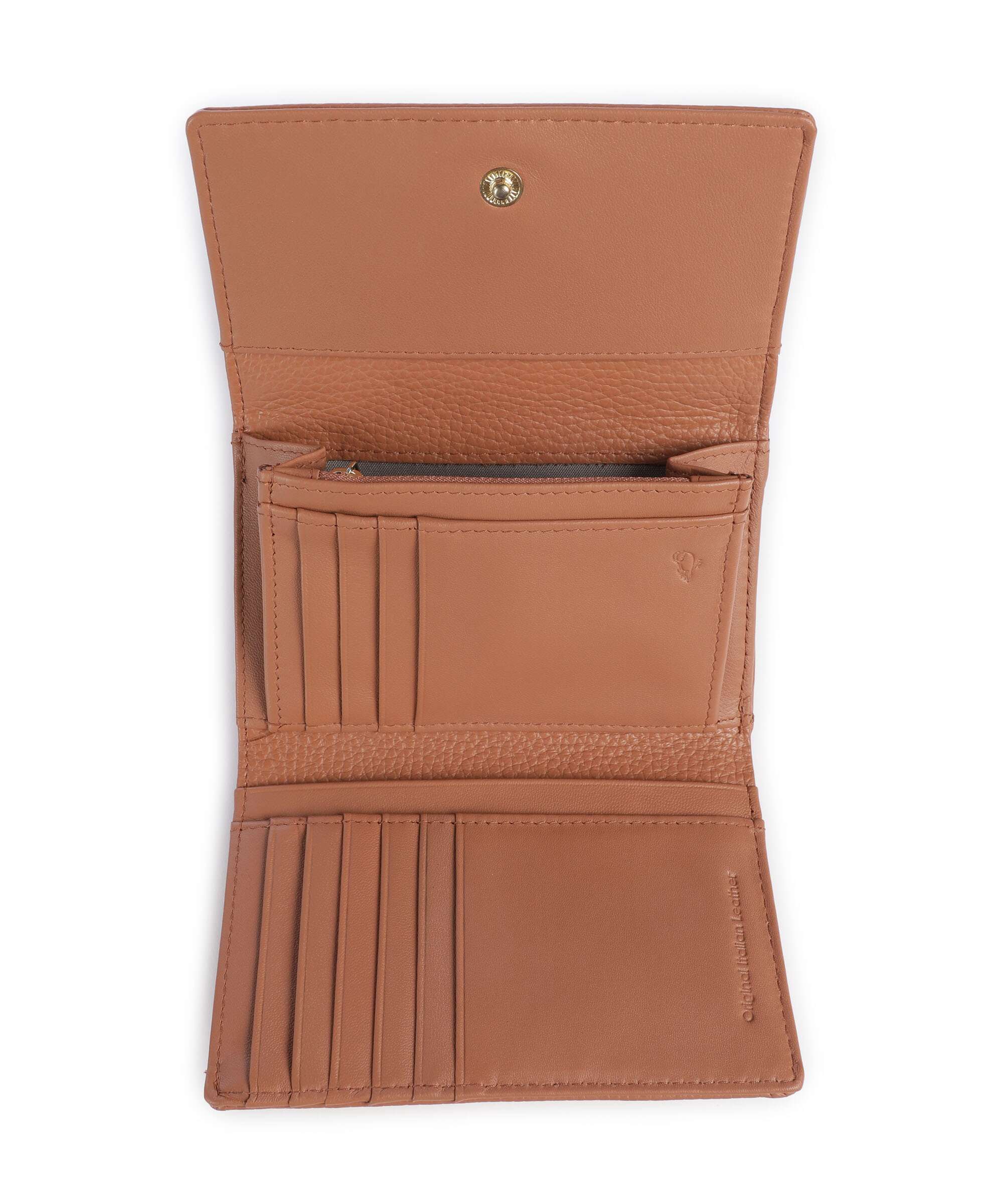 Mandarina Duck Mellow Leather Wallet pecan nut