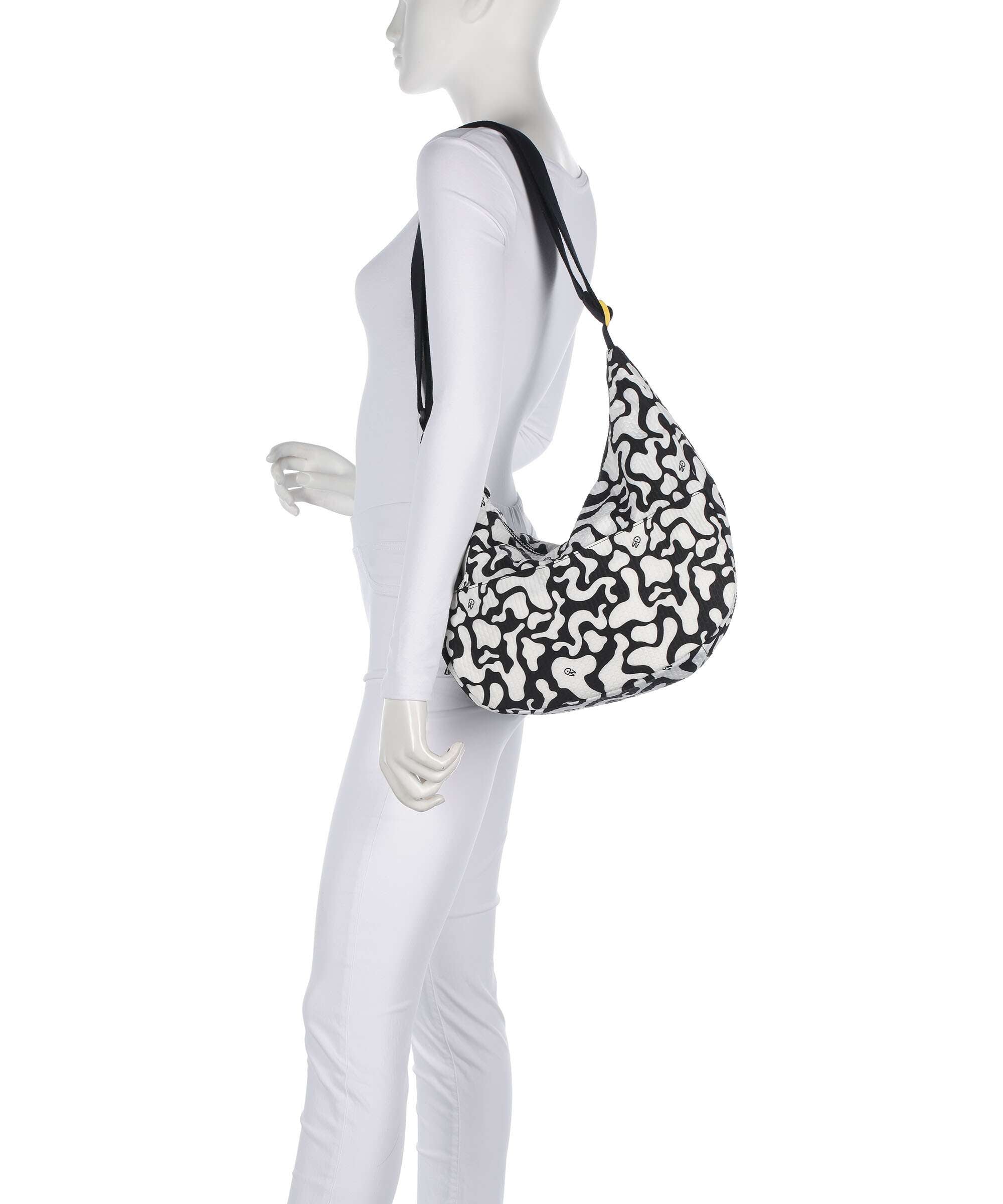 Mandarina Duck Revival Moire Hobo bag moire