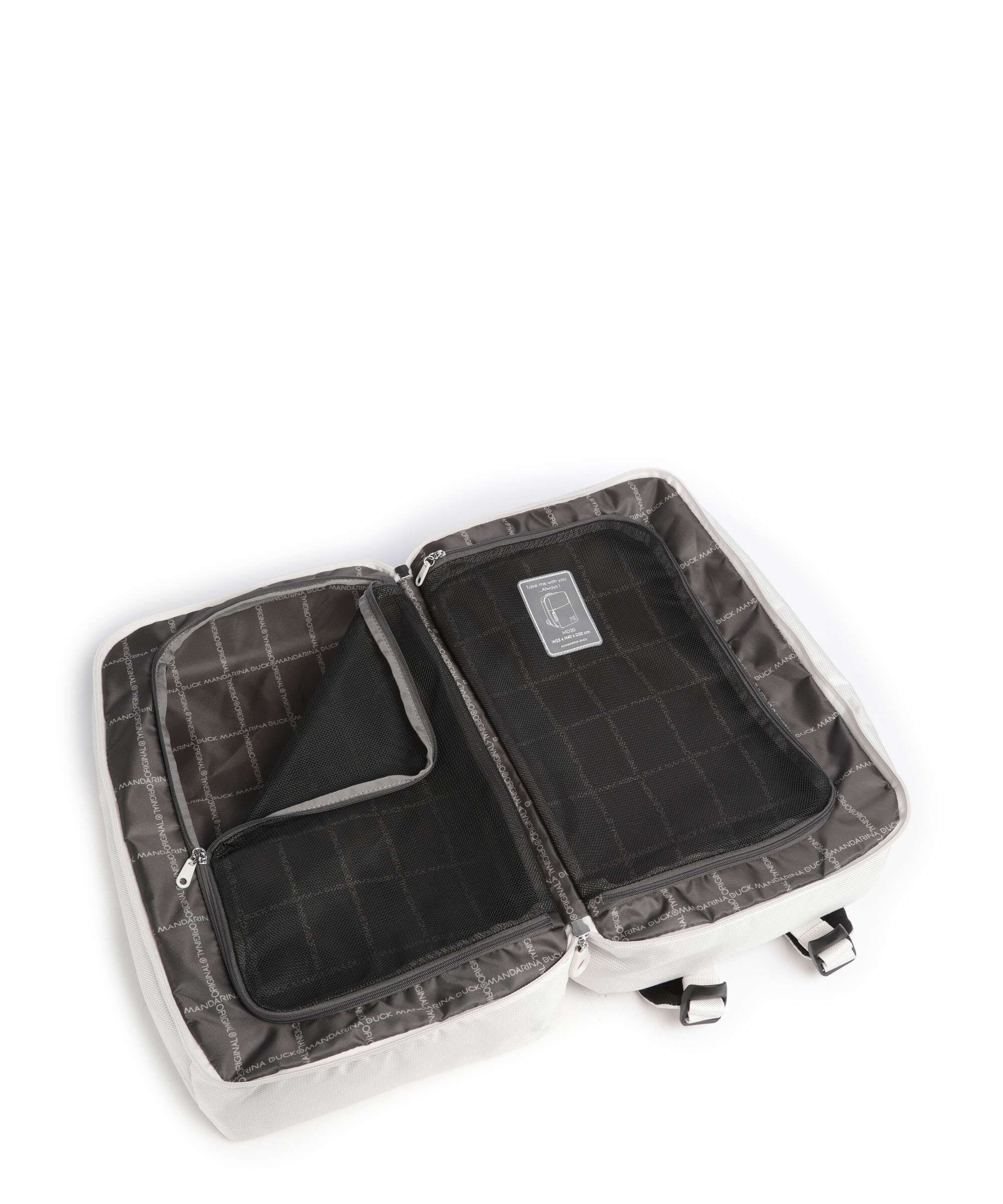 Mandarina Duck MD20 Travel backpack latte