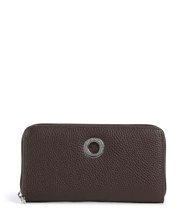 Mandarina Duck Mellow Leather Wallet espresso