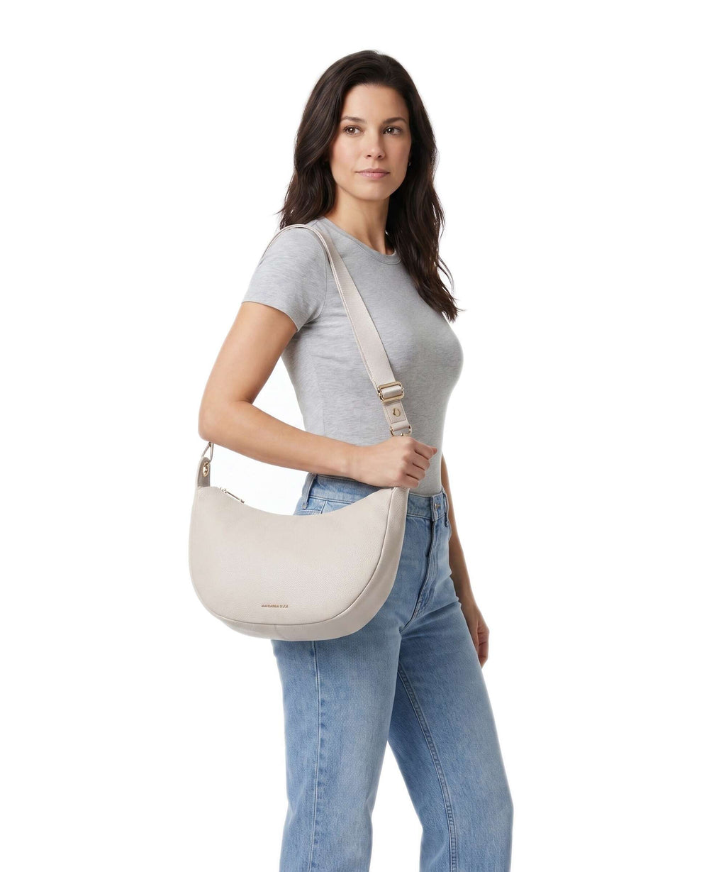 Mandarina Duck Mellow Leather Shoulder bag cocoon