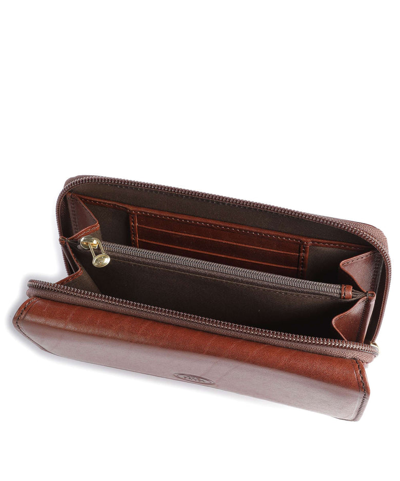 The Bridge RFID Wallet marrone