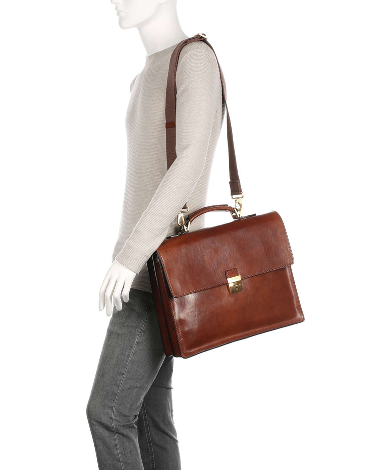 The Bridge Story Uomo Briefcase marrone