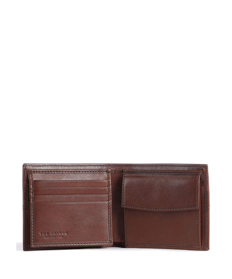 The Bridge Vespucci Wallet marrone