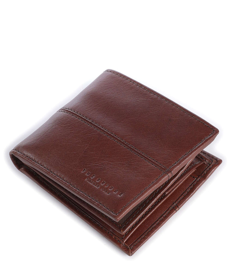 The Bridge Vespucci RFID Wallet marrone
