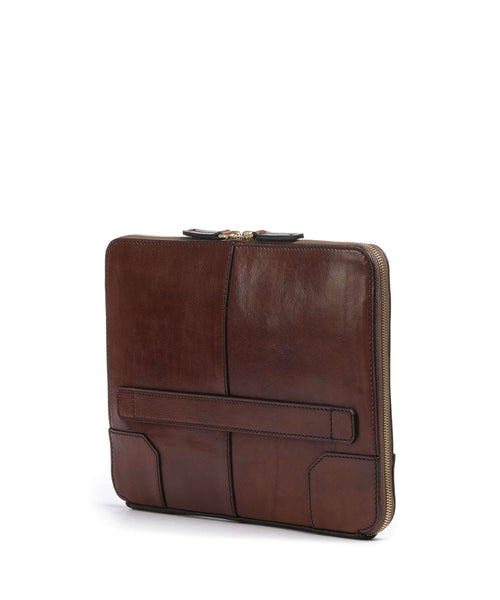 The Bridge Vespucci Laptop case marrone
