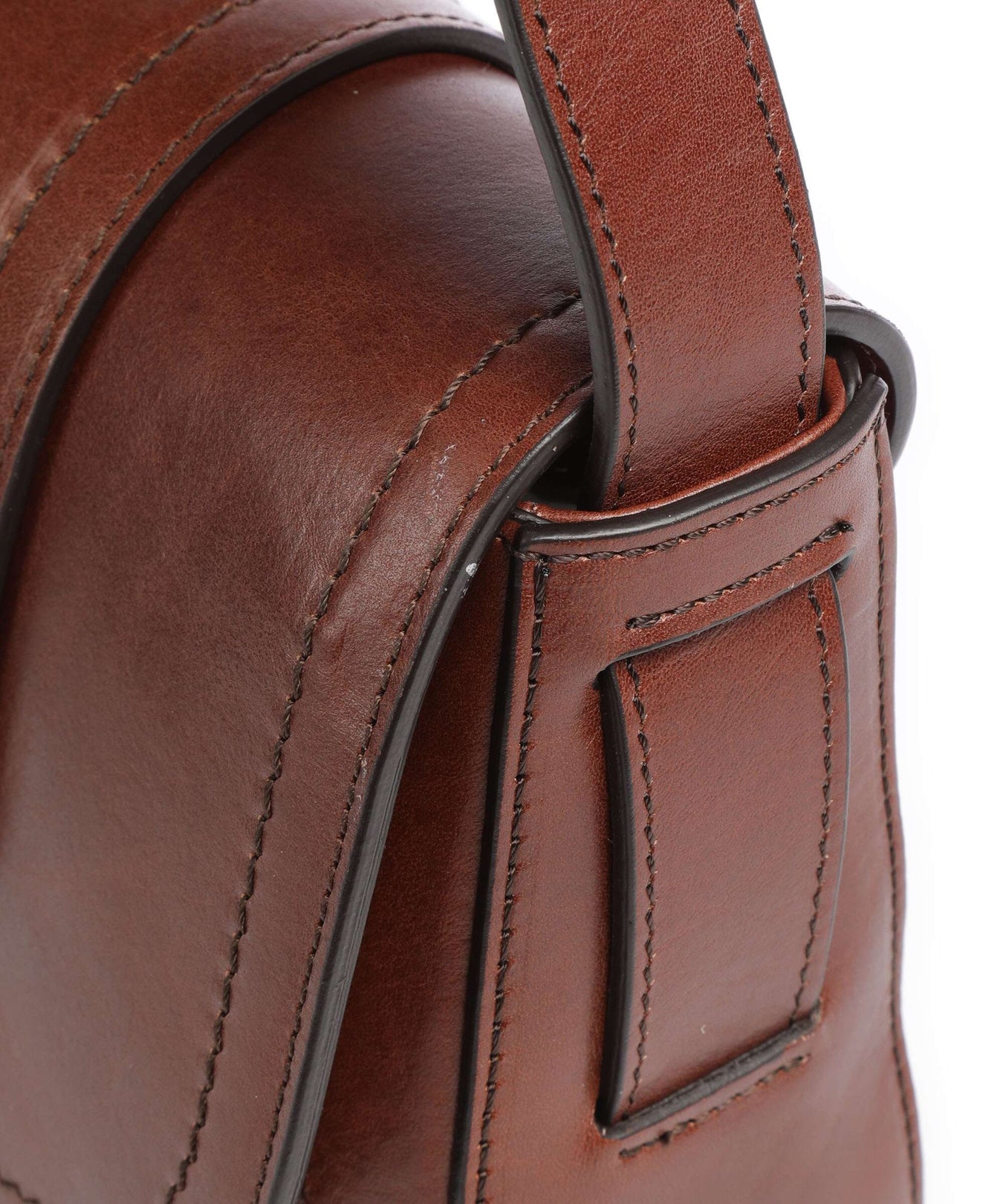 The Bridge Benedetta Crossbody bag marrone/oro