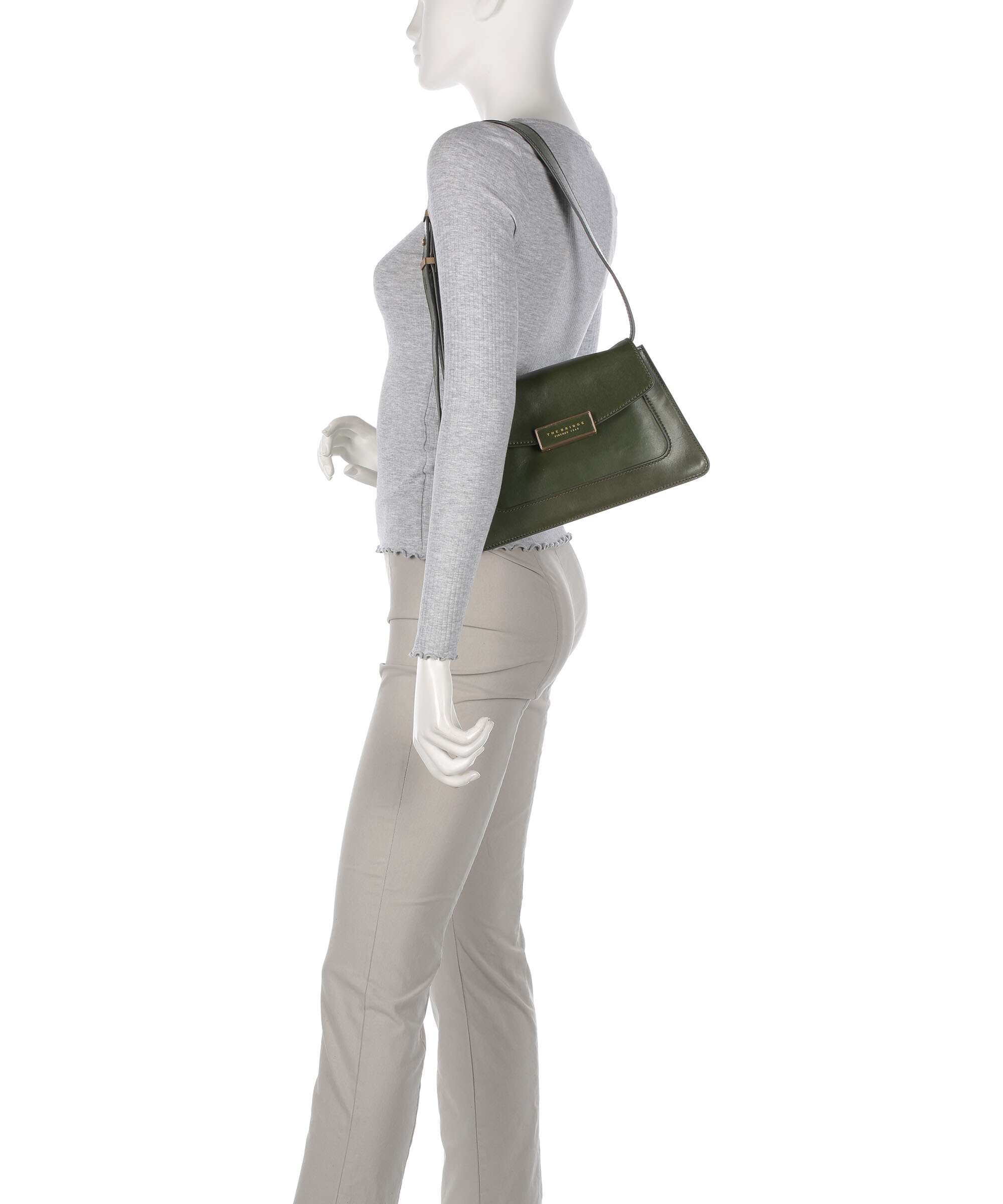 The Bridge Ginevra Shoulder bag thyme