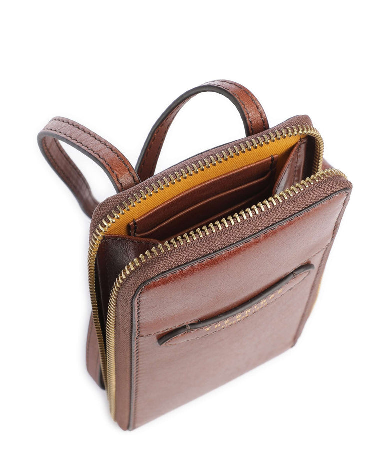 The Bridge Lucrezia Phone bag marrone