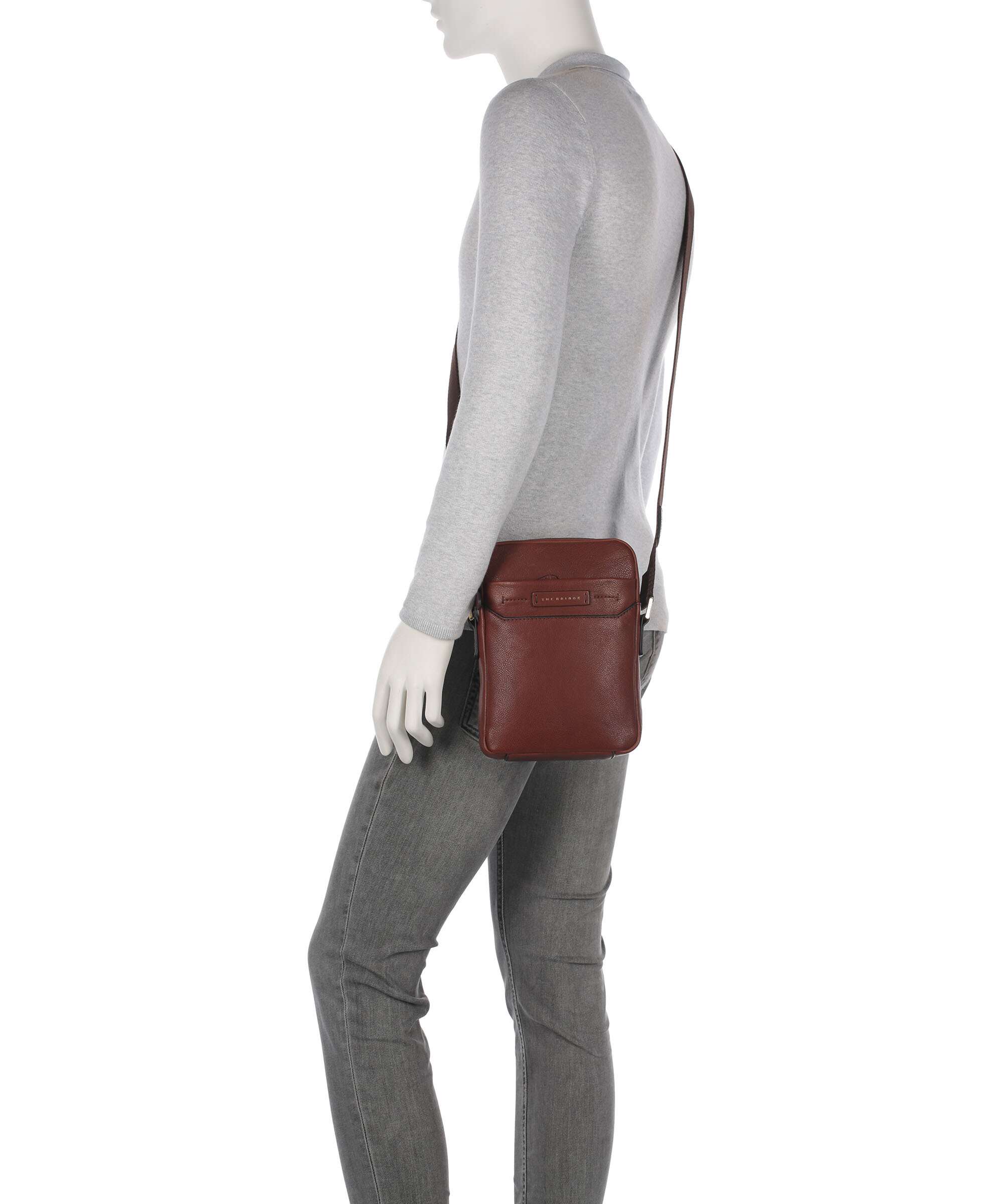 The Bridge Serristori Crossbody bag brown