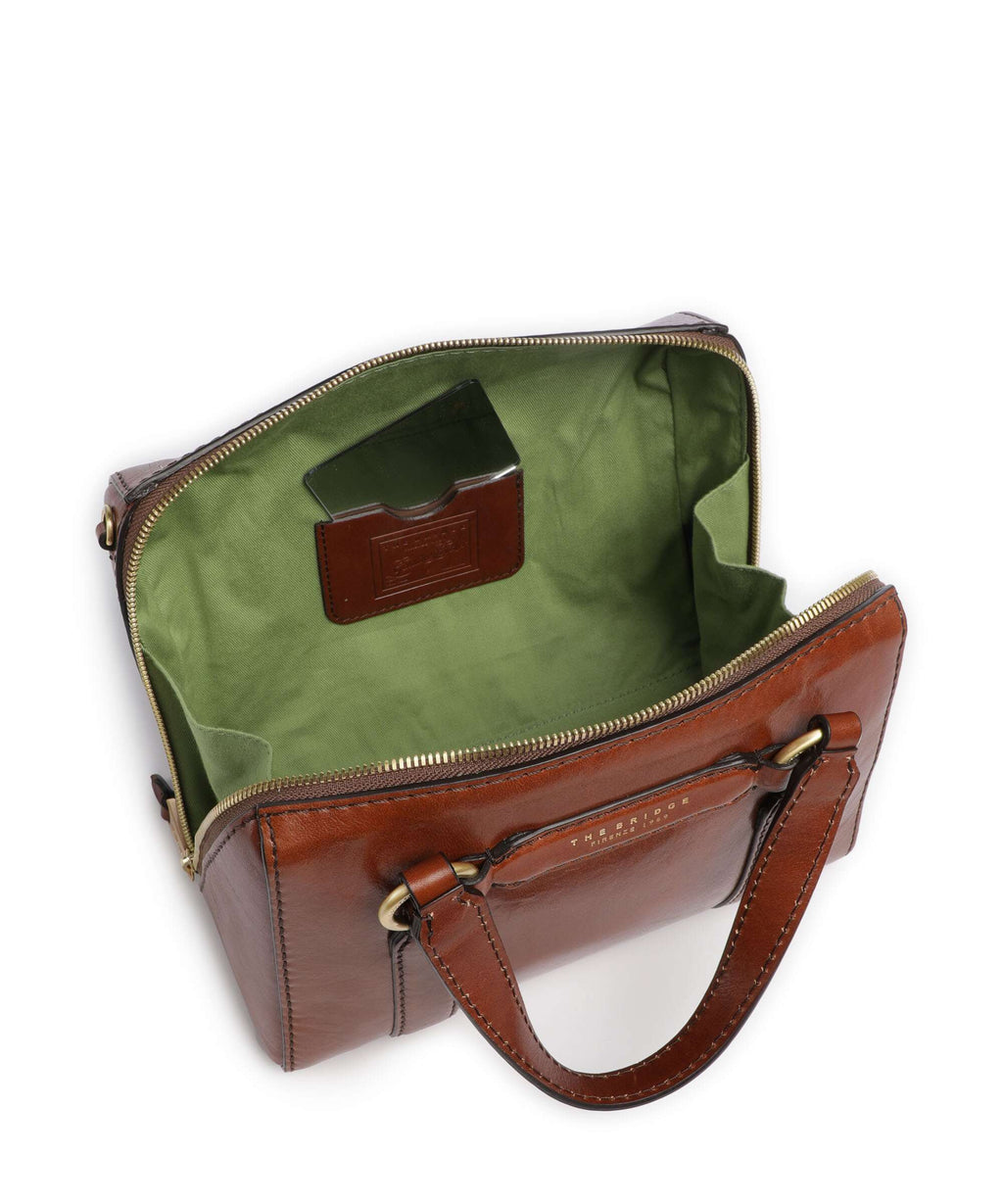 The Bridge Laura Handbag marrone