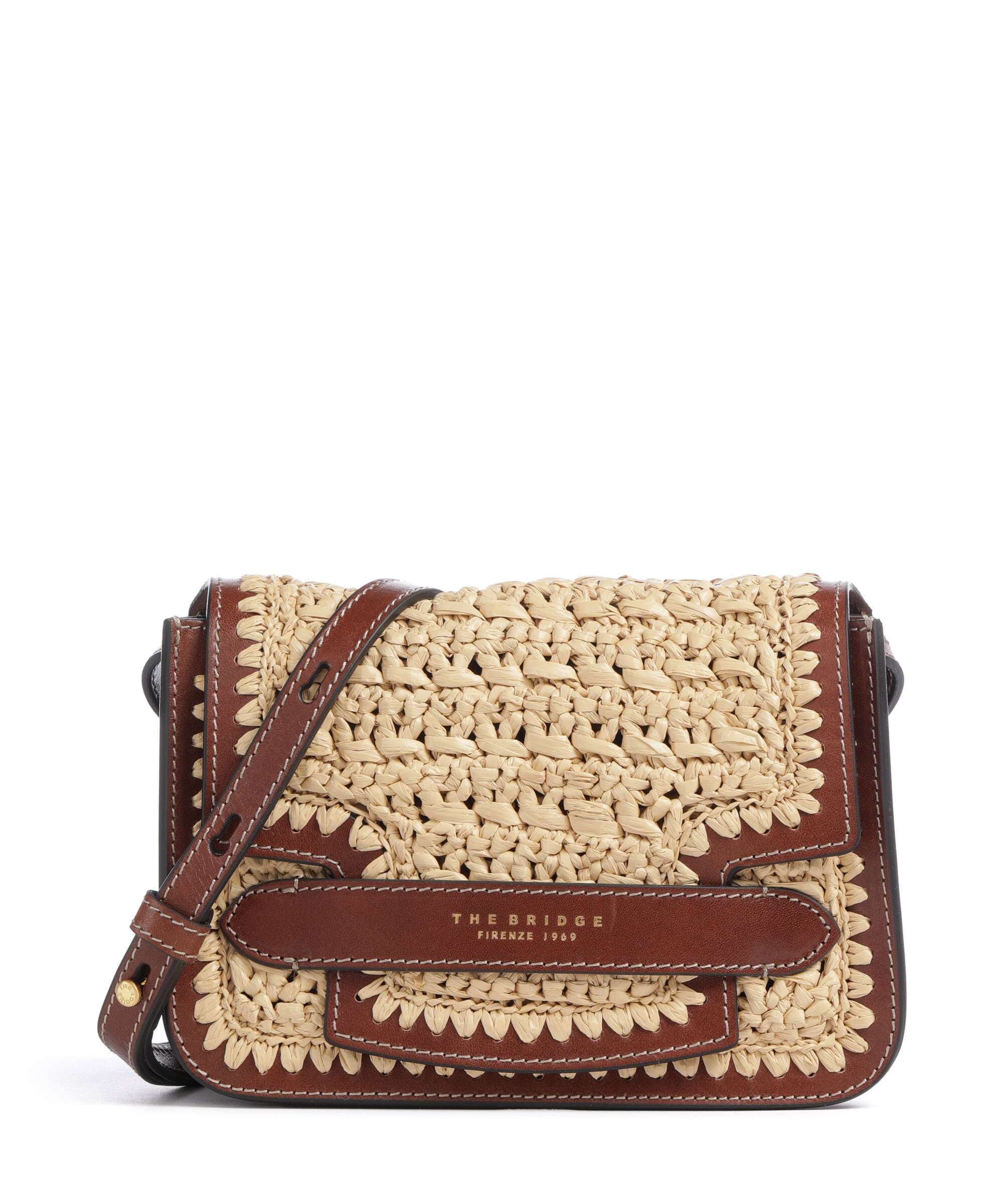 The Bridge Lucrezia Wow Crossbody bag marrone