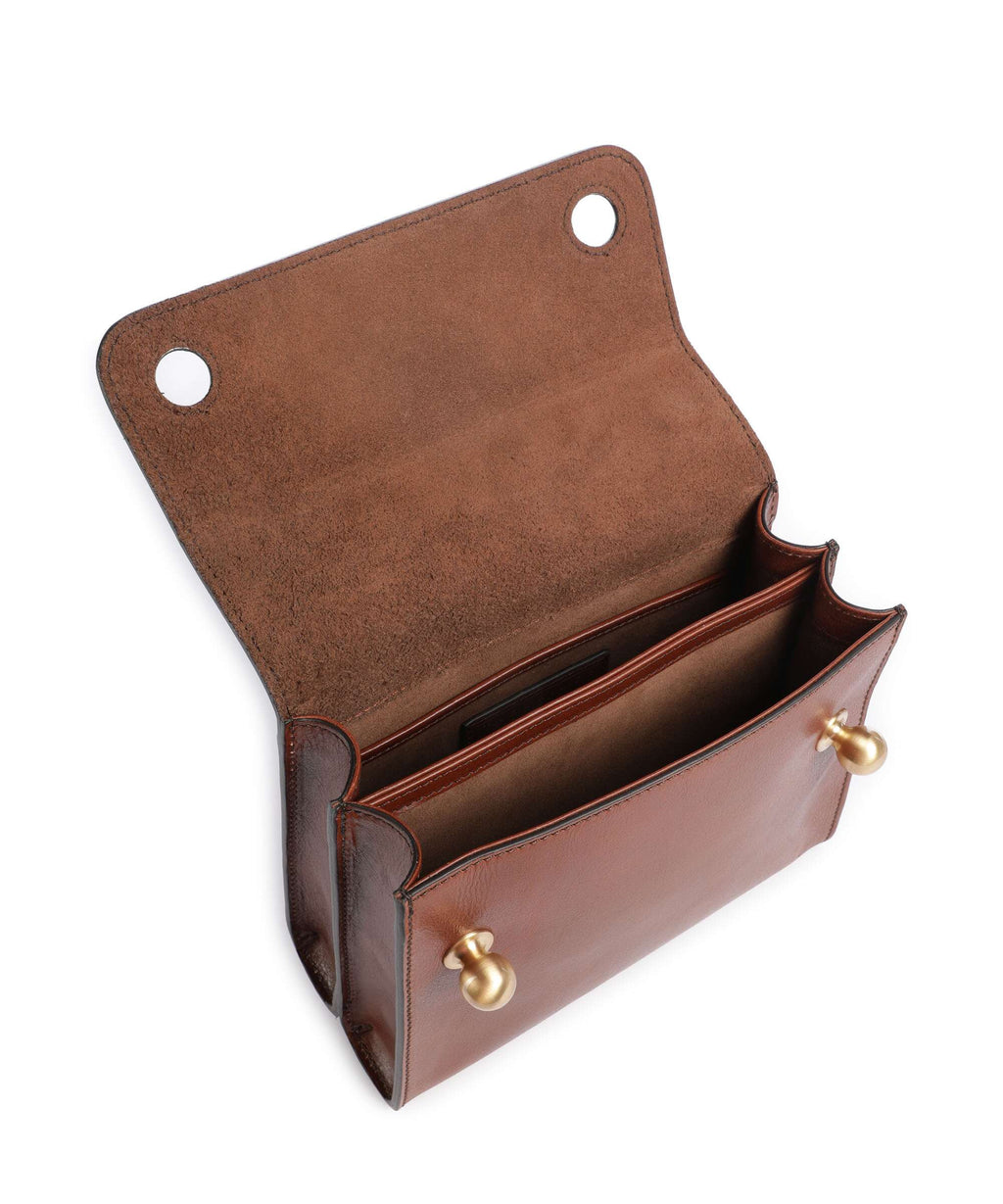 The Bridge Mara Handbag marrone