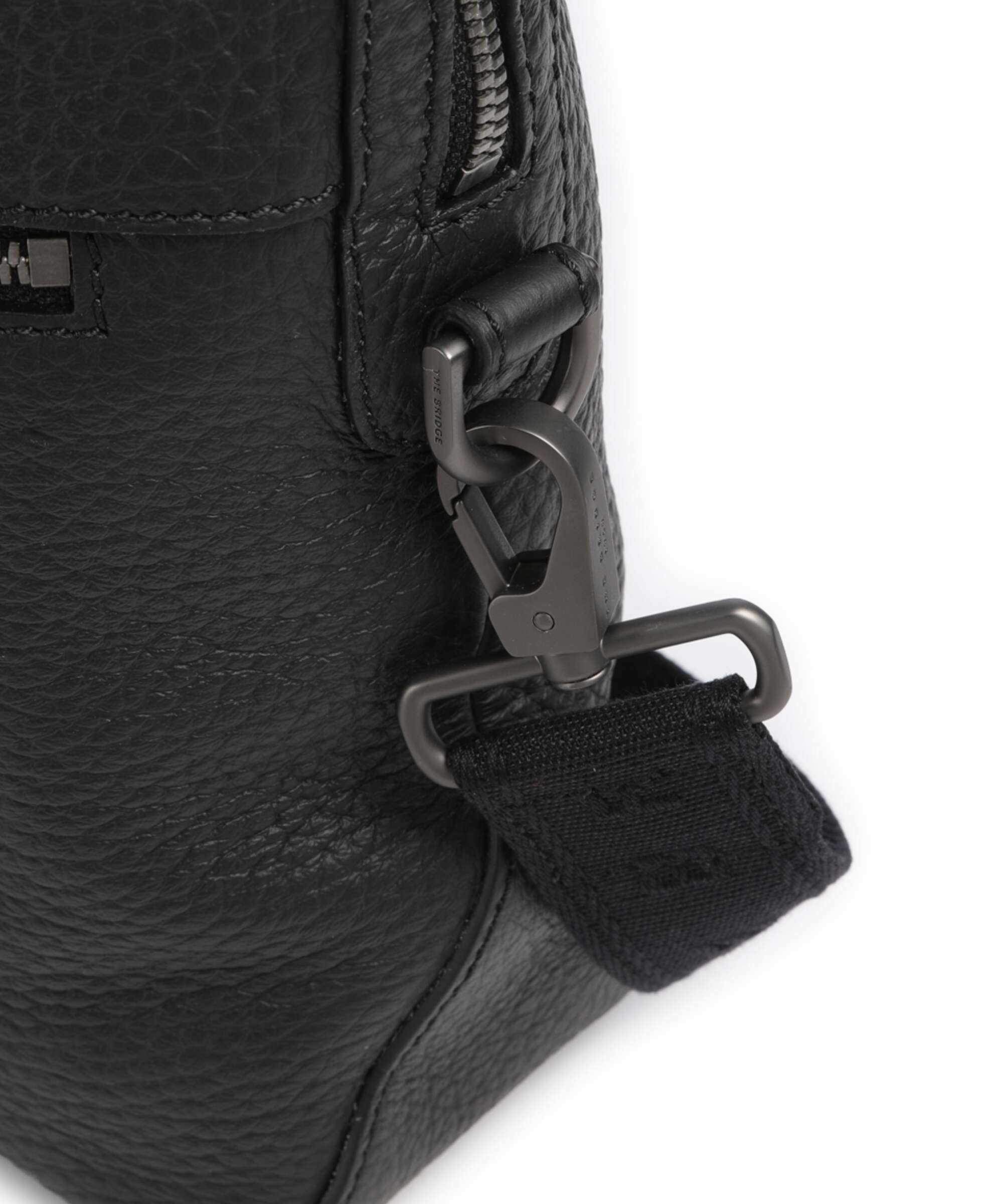The Bridge Manfredi Briefcase nero