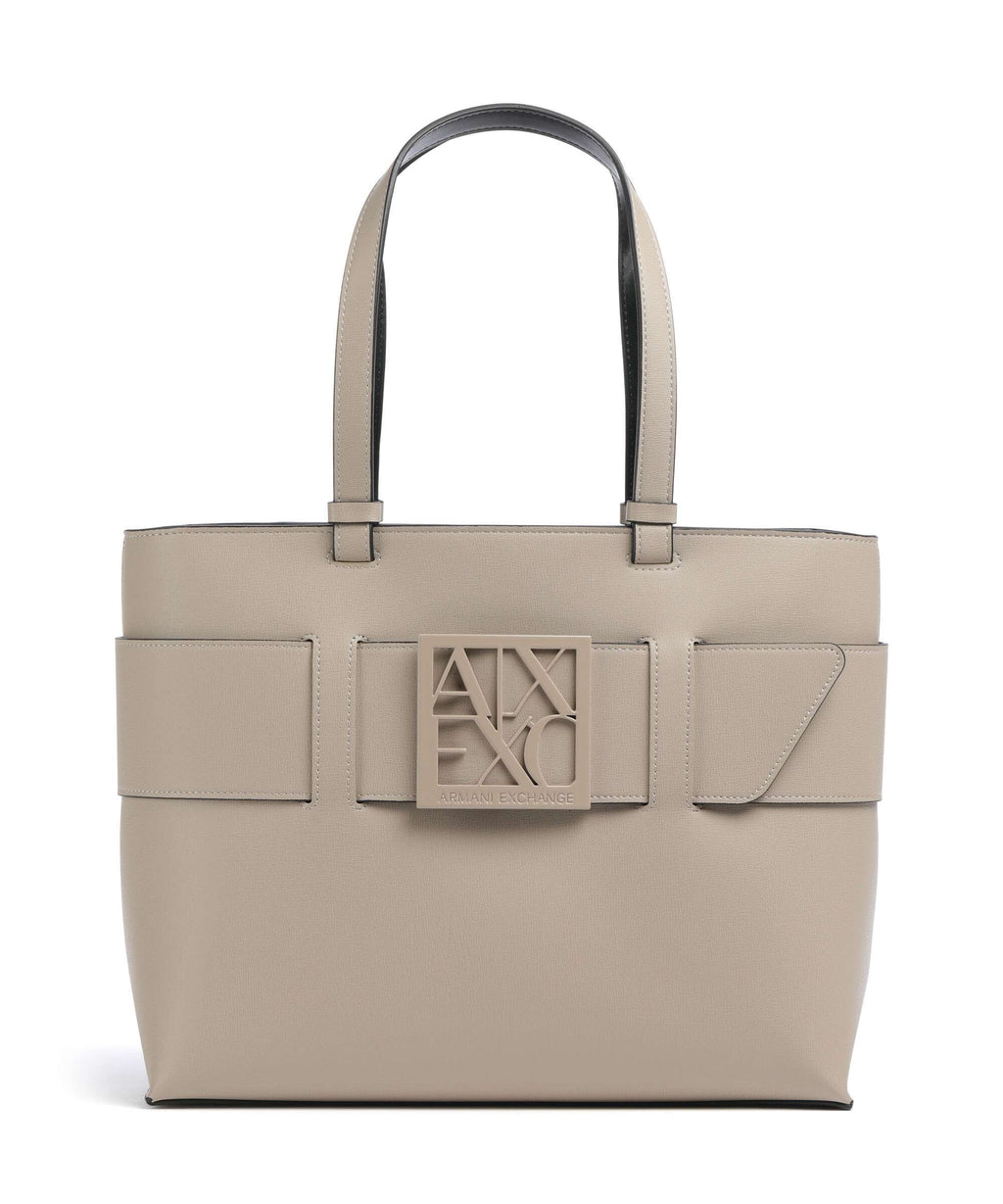 Armani Exchange Susie S Tote bag sand
