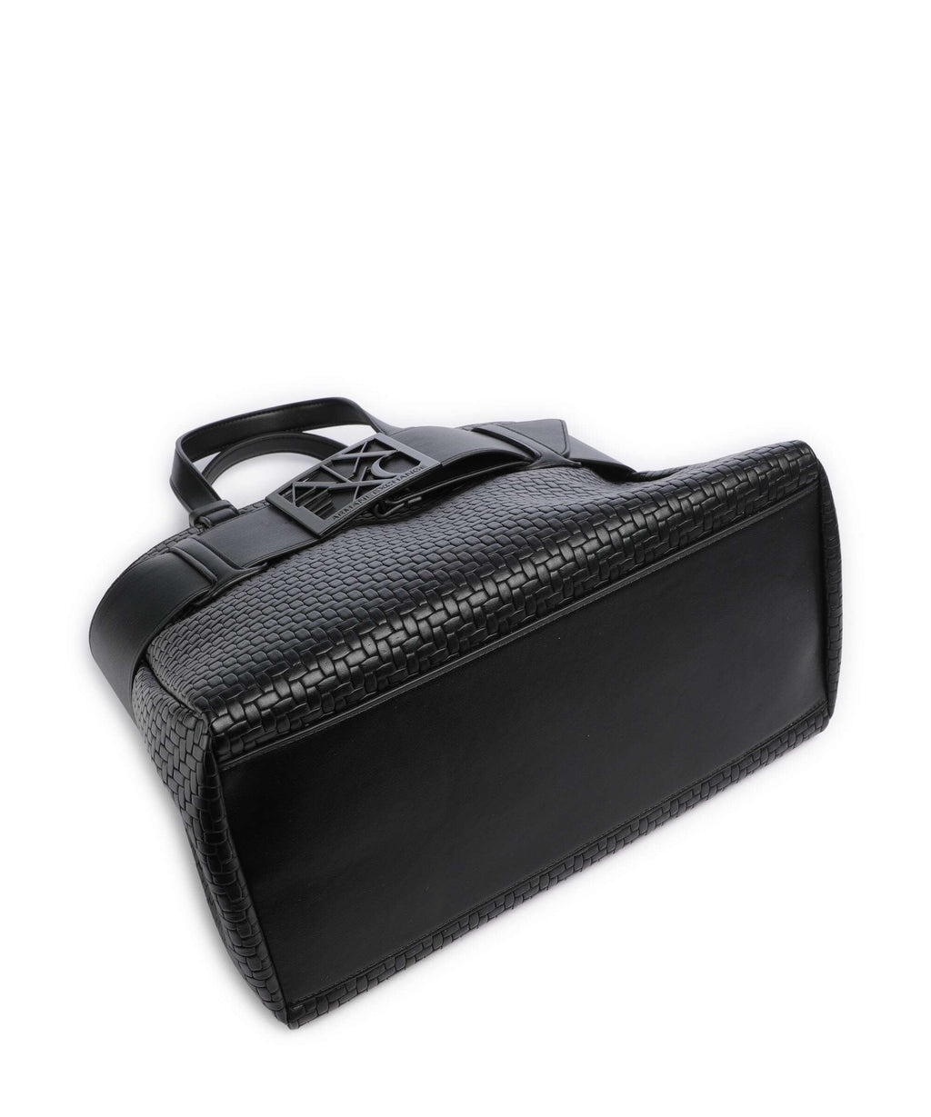 Armani Exchange Susy Soft Woven S Handbag black