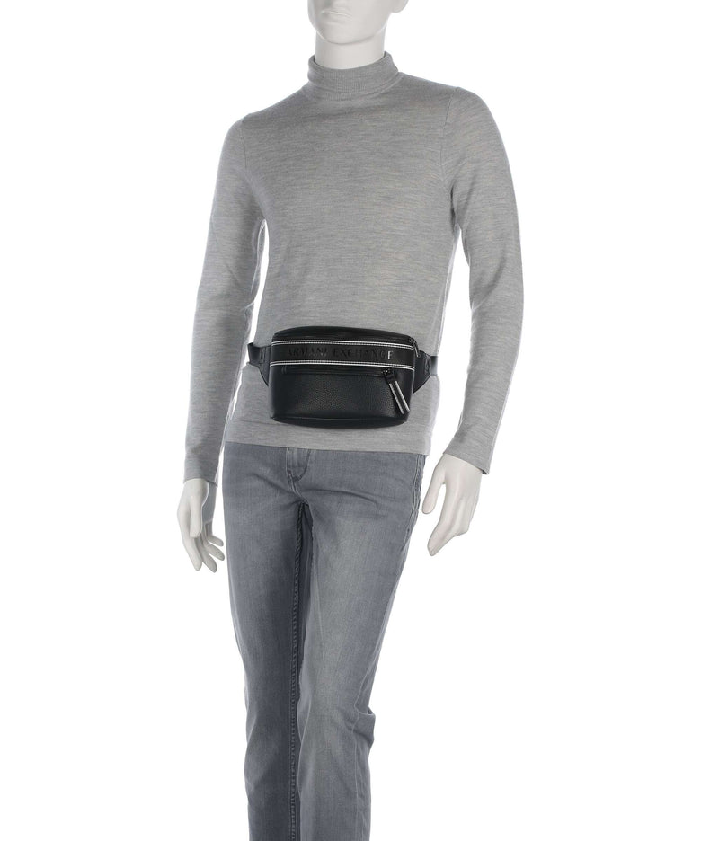 Armani Exchange Ian Fanny pack black