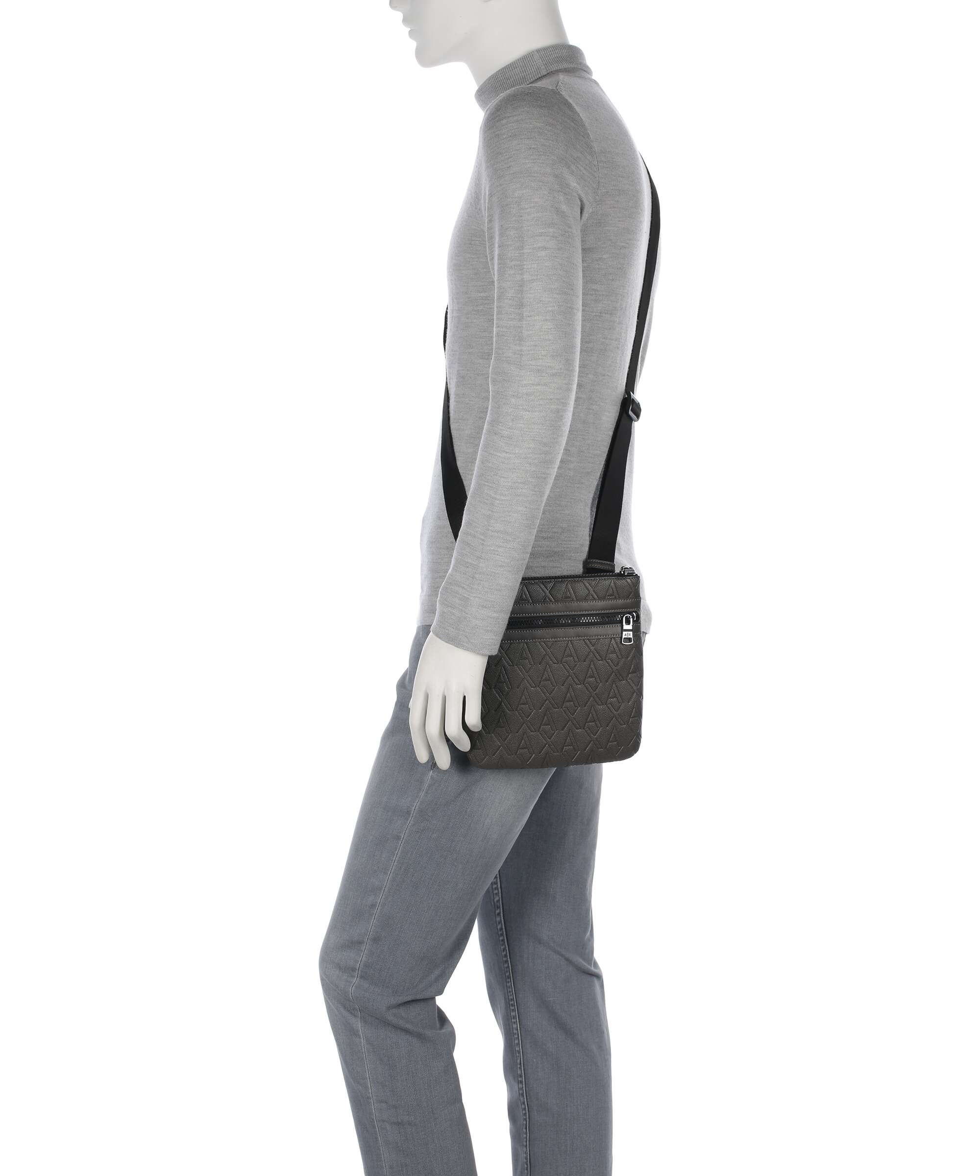 Armani Exchange Liam Crossbody bag major brown