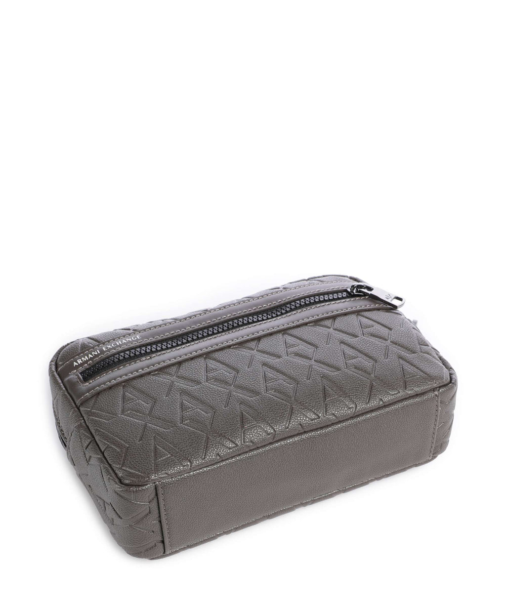 Armani Exchange Liam Toiletry bag major brown