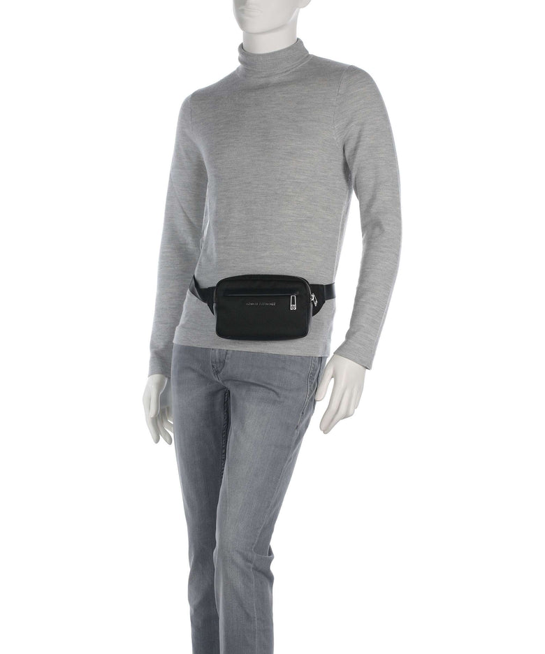 Armani Exchange Singapore Fanny pack black