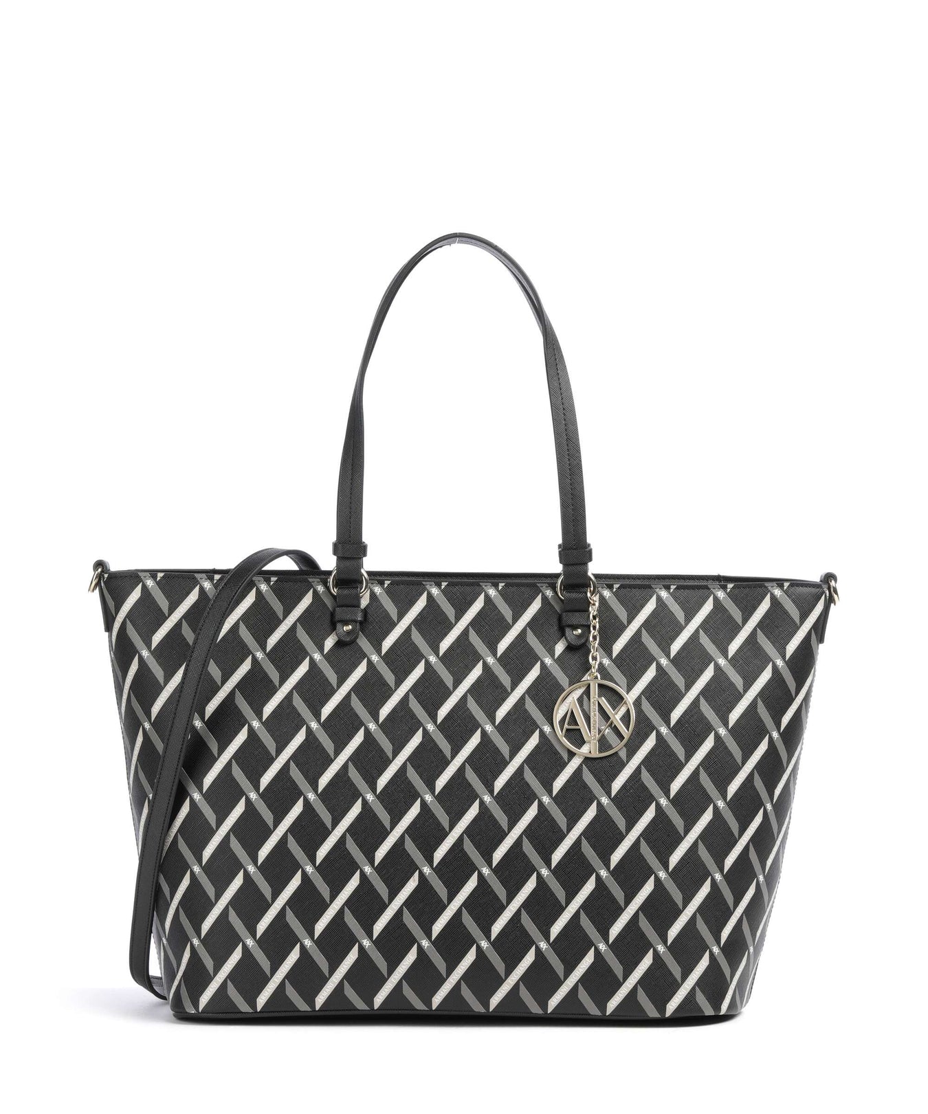 Armani Exchange Gynger Logo M Tote bag black