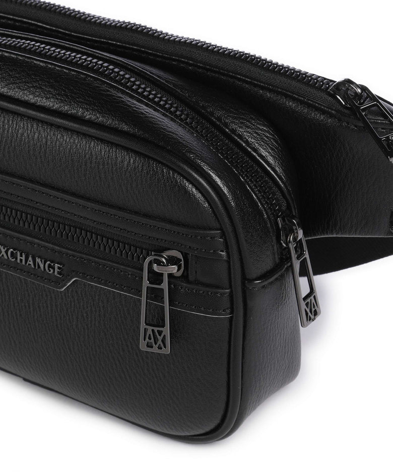 Armani Exchange Cedric Fanny pack black