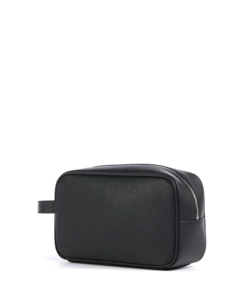 Emporio Armani Saffiano Animation Toiletry bag black beauty